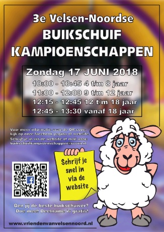 Buikschuiven in Velsen-Noord op 17 juni